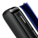 Close-up of Navy Blue Augmented Pattern Ploom Aura front panel, detached from device.
