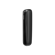 Jet Black renkli Özel Desenli Ploom AURA ön panel aksesuarının yan görünümü.

