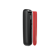 Cihazdan ayrı duran Lava Red renkli Ploom AURA ön panelinin yan görünümü.