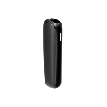 Ploom AURA Jet Black cihazının yan görünümü
