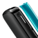 Cihazdan çıkarılmış Ocean Blue Ploom AURA ön panelinin yakın plan görüntüsü.